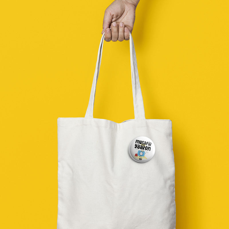 Musafir | Badge+ Magnet