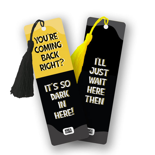 I'll Wait + Coming back? - Bookmark combo