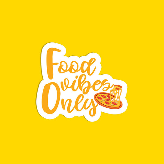 Food Vibes Sticker