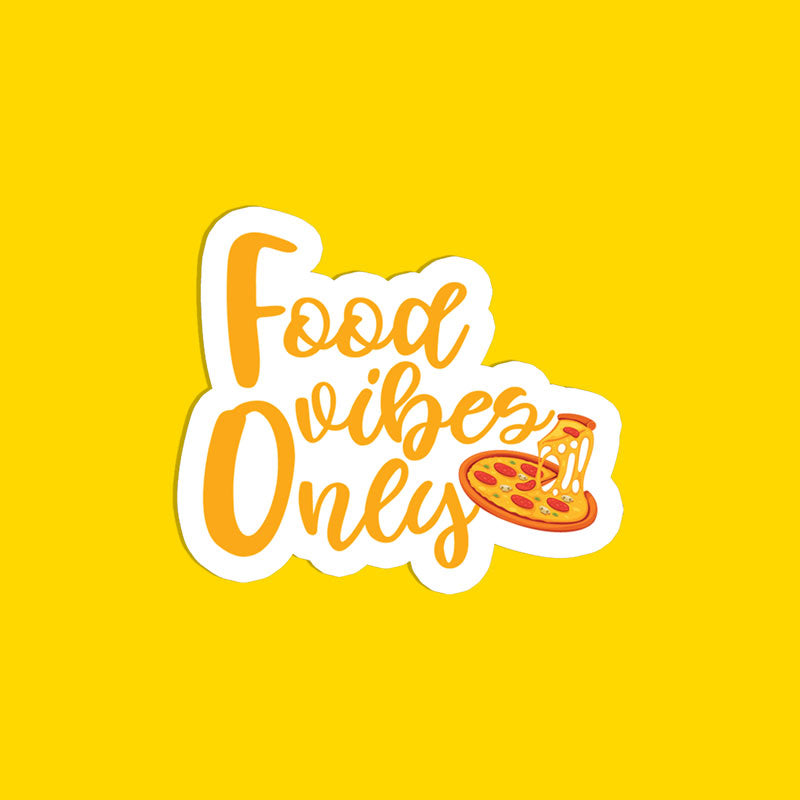 Food Vibes Sticker