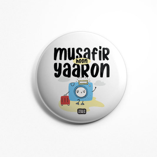 Musafir | Badge+ Magnet