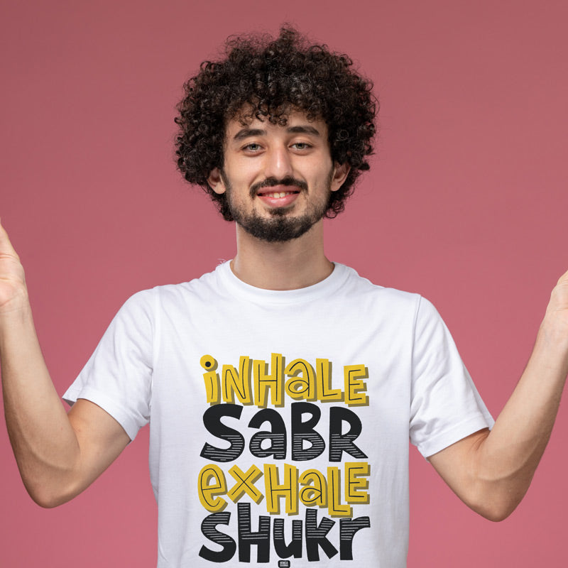 Inhale Sabr Exhale Shukr | Unisex T-shirt